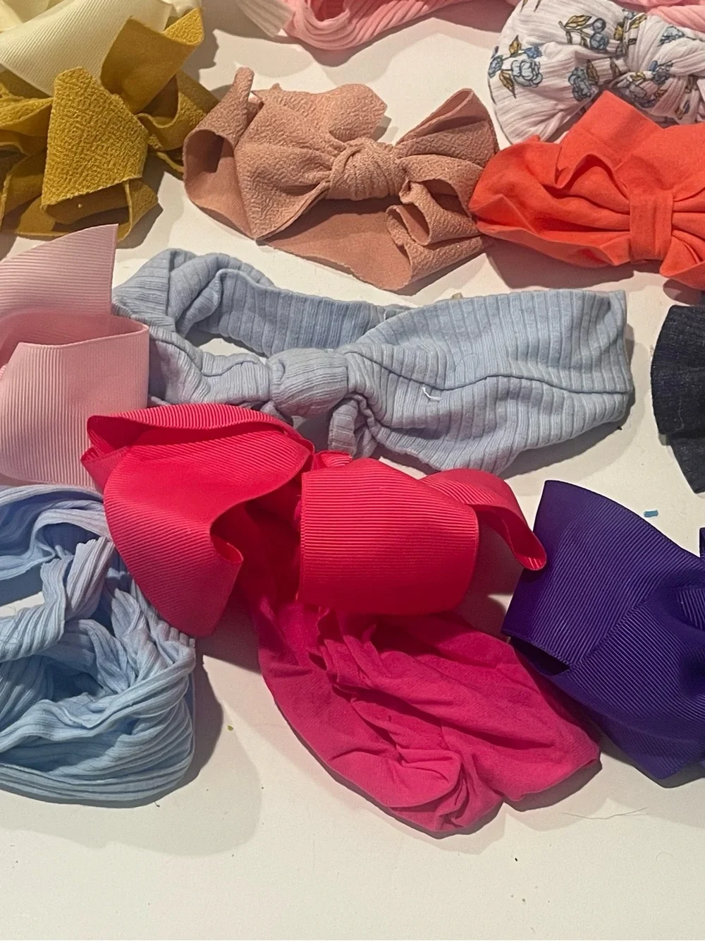 Assorted Kids Bow Headbands bundle Multicolor Pack